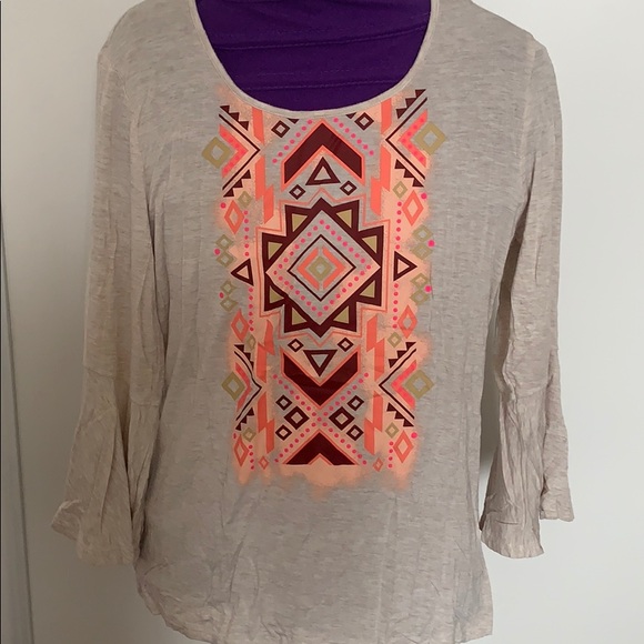 JUSTICE LONG SLEEVE SHIRT - Picture 1 of 2